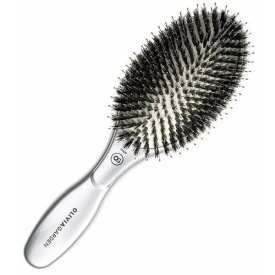 Olivia Garden Perie profesionala ceramic+ion cu peri de mistret+nailon Supreme Combo Grey