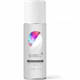 Sibel Spray colorant alb metalic pentru par Metallic White 125ml