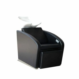 Sibel Unitate profesionala de spalare cu suport electric pentru picioare Elegantia Relax Black