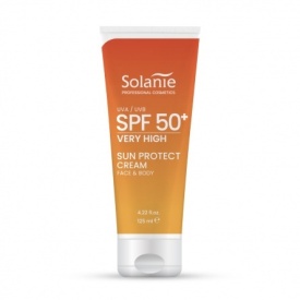 Solanie Crema cu protectie solara pentru fata si corp SPF50 125ml