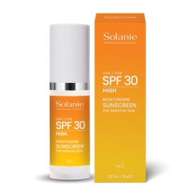 Solanie Crema hidratanta cu protectie solara pentru ten sensibil SPF30 30ml