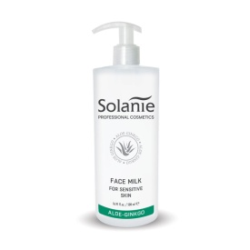 Solanie Lapte demachiant pentru ten sensibil Aloe Ginkgo 500ml