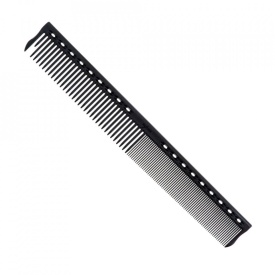YS Park Pieptan pentru frizerie 345 - negru