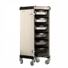AGV Safe Box - Ucenic profesional din lemn cu 6 sertare si sistem cu incuietoare