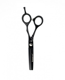 Akashi Set profesional de foarfeci offset tuns+filat P55+PM55 X-treme Cut Set 3