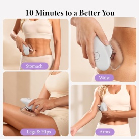 Aparat anticelulitic si lifting facial cu vacuum, EMS si lumina rosie – Face&Body Sculptor
