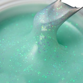 Cupio Gel de constructie Builder Glitz&Glam - Mint Sparkle 15ml