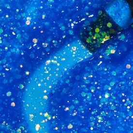 Cupio Glitter Neon Builder Gel - Fantasy Ocean 15ml