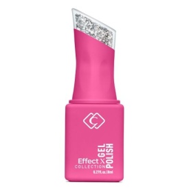 Cupio Oja semipermanenta Effect X - Sparkling Divas Fire Silver Clutch 8ml