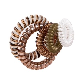Cupio Set 5 elastice spirala pentru par - Ponytail Mix
