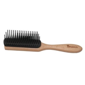 Denman Perie de par cu peri din nailon Wood Brush D14W