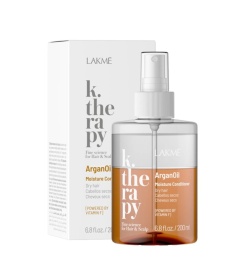 Lakme Balsam bifazic hidratant pentru par uscat K.Therapy Argan Oil 200ml