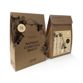 Lakme Set de reparare pentru par sampon+balsam+masca Teknia Deep Care