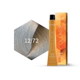 Lakme Vopsea de par permanenta 12/72 blond special violet Collage Clair 60ml