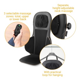 Medisana Husa pentru scaun cu masaj prin presopunctura Shiatsu MC 825