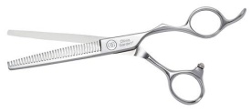 Olivia Garden Foarfeca de filat offset 35 dinti jap 6.35 inci SilkCut PRO