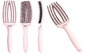 Olivia Garden Kit 2 perii pentru coafare Pastel Pink Brush Kit