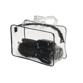 Olivia Garden Ceramic+Ion Black - Kit 4 perii profesionale de par 