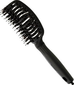 Olivia Garden Perie cu peri de mistret si nailon Expert Care Flex Black Label