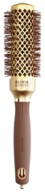 Olivia Garden Perie de par 35mm Expert Blowout Shine Wavy Bristles Gold&Brown