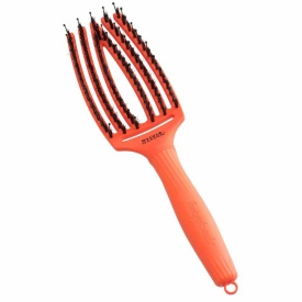 Olivia Garden Perie de par cu peri de mistret+nailon Finger Combo Dolce Vita Orange Spritz