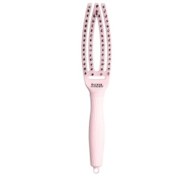 Olivia Garden Perie de par de mistret+nailon Finger Combo Pastel Pink Small