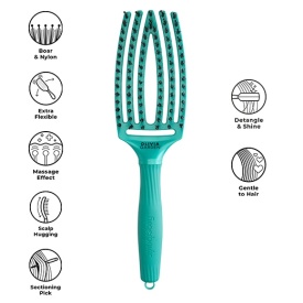 Olivia Garden Perie de par mistret+nailon And Beyond - Earth Green