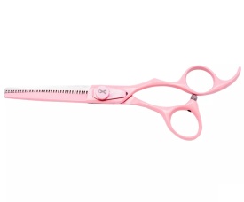 Olivia Garden Set foarfeci tuns 5.75inci + filat 6.35 inci Silkcut Think Pink 2025