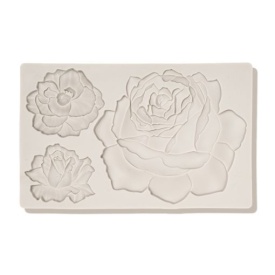 Pinx Mulaj din silicon pentru modele de unghii - Rose Garden