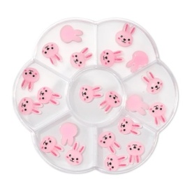 Pinx Set decor 3D pentru unghii - Honney Bunny 20buc