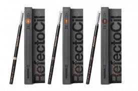 RefectoCil Display profesional cu creioane pentru stilizarea sprancenelor Eyebrow Pencils Display 