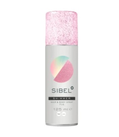 Sibel Spray stralucitor pentru par si corp Shimmer Pink 125ml