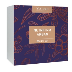 Solanie Set antirid pentru fata cu celule stem de argan Nutrifirm Argan