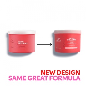 Wella Professionals Masca pentru par vopsit cu structura fina&medie Invigo Color Brilliance Fine/Medium 500ml