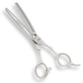 Akashi Super Cut H60 - Foarfeca profesionala de filat semi-offset cu 27 de dinti 6 inch