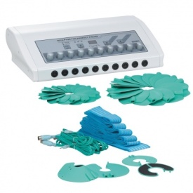 Aparat de electrostimulare pentru remodelare corporala cu 20 electrozi