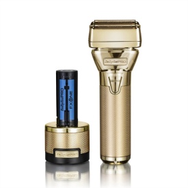 Babyliss Pro Aparat de ras cu folie dubla fara fir FXONE All Metal Gold Cordless