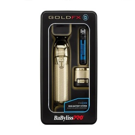 Babyliss Pro Masina profesionala de contur fara fir FXONE Skeleton All Metal Gold Cordless
