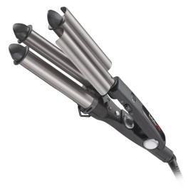 Babyliss Pro Ondulator triplu pentru par Waver Titanium-Tourmaline 22/19/22mm