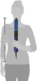 Babyliss Pro Perie profesionala electrica cu aer cald Blue Lightning 34mm