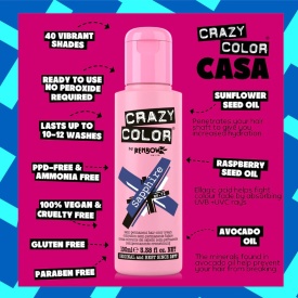 Crazy Color Vopsea semipermanenta 72 Sapphire 100ml