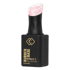 Cupio Rubber Base Effect X Perfect Flakes - Baby Doll 15ml