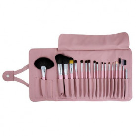 Cupio Set 18 pensule de makeup din par par natural