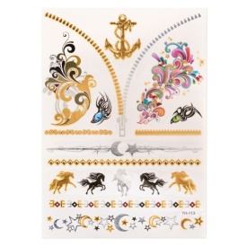 Cupio Tatuaj pentru corp Golden Goddess - T7