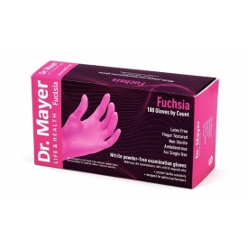 Dr. Mayer Manusi din nitril nepudrate roz S - Fuchsia 100buc