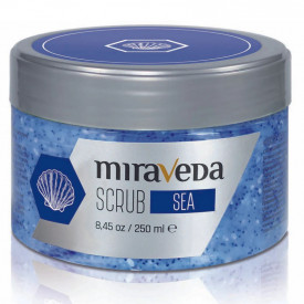 Italwax Scrub exfoliant cu sare marina pentru picioare Miraveda Sea 250ml