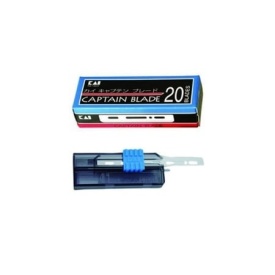 Kasho Set brici drept cu lame de schimb si port textil Captain Straight