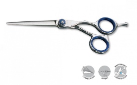 Kiepe Professional Foarfeca de tuns offset 5.5 inci Blue Fire