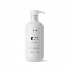 Lakme K2.0 Recover - Masca cu peptida K2.0 si acid hialuronic pentru regenerarea si repararea parului 500ml