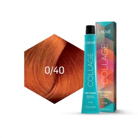 Lakme Vopsea de par permanenta 0/40 portocaliu Collage Mix Tone 60ml